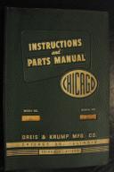 Chicago Model 68B Instructions & Parts Manual